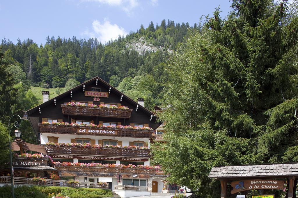 Hotel La Montagne La Clusaz Eksteriør billede