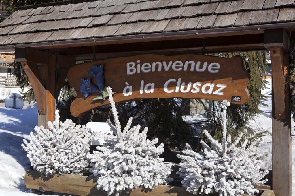 Hotel La Montagne La Clusaz Eksteriør billede