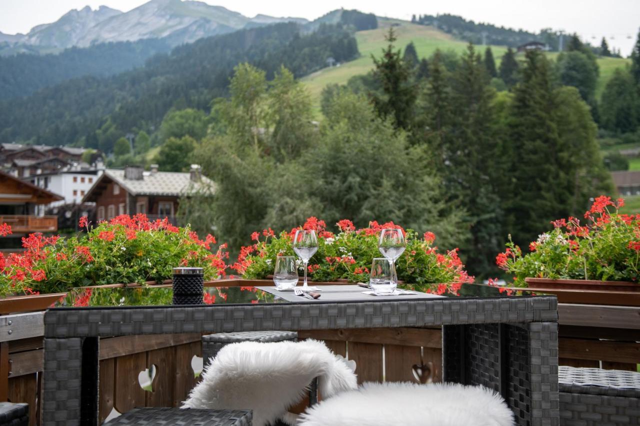 Hotel La Montagne La Clusaz Eksteriør billede
